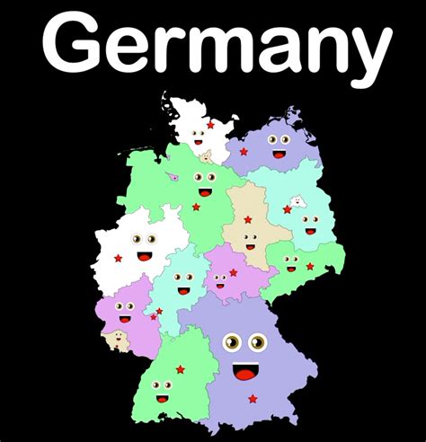 Germany Coloring Sheet Kids Learning Tube