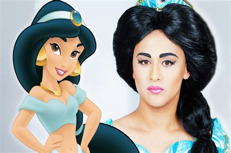 Men Get Transformed Into Disney Princesses
