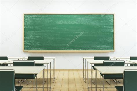 Empty School Classroom — Stock Photo © Auriso 74985041