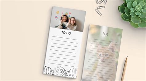 Custom Magnetic Notepads Photo Prints Now Home Delivery