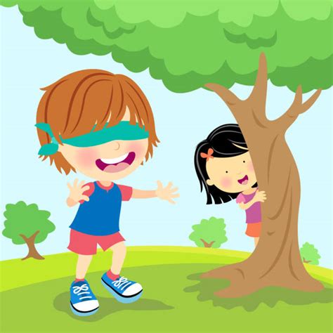 Friends Laughing Outdoors Stock Vectors Istock