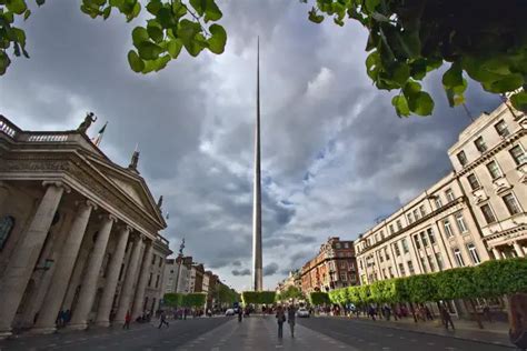 Photo The Spire Of Dublin On Oconnell Street