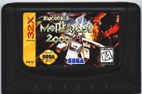 Zaxxons Motherbase 2000 1995 Sega 32x Box Cover Art Mobygames