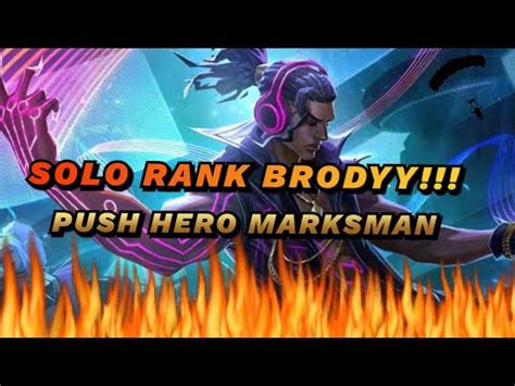 SOLO RANK ADALAH JALAN NINJA KU Mobile Legends Gameplay Mlbb