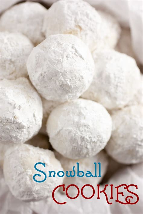 Snowball Cookies Cooking Classy