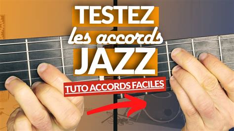 Accords De Jazz Faciles À Jouer Pour Débutants En Guitare Beaux Et