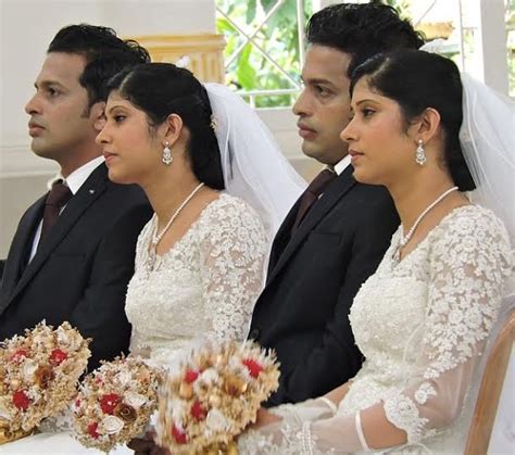 Identical Twins Marry Identical Twins In A Ceremony Officiated By Identical Twin Priests And