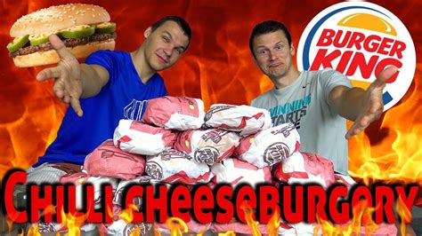 Hromada Chilli CheeseburgerŮ Z Burger Kingu Youtube