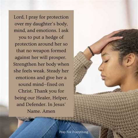 11 Spiritual Warfare Prayers For My Daughter