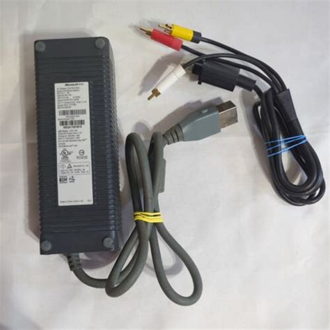 Genuine Xbox 360 203w Power Supply Brick Ac Adapter Dpsn 186cb A Oem