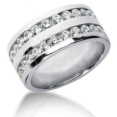 ct diamond mens wedding ring kt white gold blueriver
