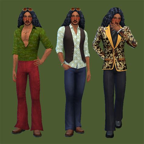 Sims 4 70s Hair