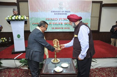 Two Hundred Nepalese Students Receive Indias Golden Jubilee