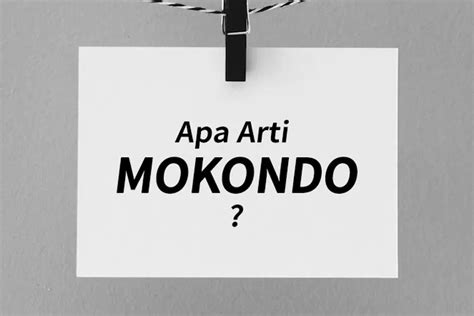Arti Mokondo Apa Bahasa Gaul Yang Viral Di Tiktok Ini Jawaban Apa