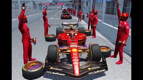 2023 Ferrari F1 SF 23 Pit Stop Assetto Corsa Sim Dream Free Mod