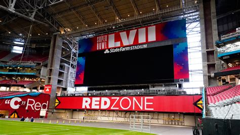 State Farm Stadium preps the field for the Super Bowl