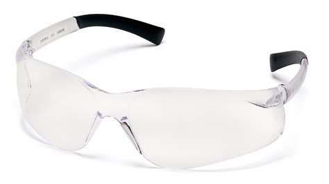 pyramex s2510s ztek safety glasses clear lens