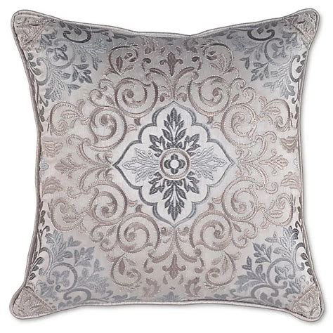 Croscill® Gabrijel Fashion Square Throw Pillow In Slate Blue Bed Bath And Beyond