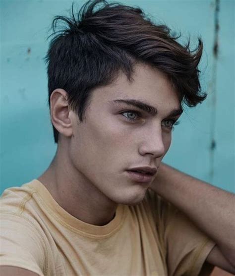 Give a casual tapering on the sides with a downward arch . Teen Boy Haircuts and Hairstyles Inspiration