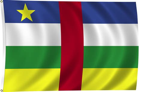 Flag Of Central African Republic 2011 Clippix Etc Educational