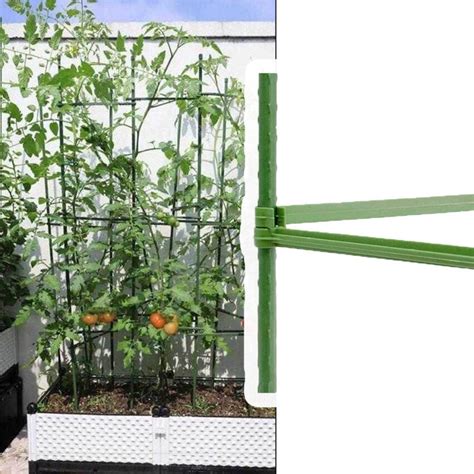 10 Pieces Tomato Holder Hooks Greenhouse Plant With Wire Cucumber