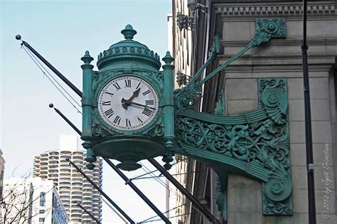 Public Art In Chicago Loop Clocks