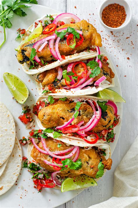 Vegan Baja Inspired Fish Tacos Lovely Jubley