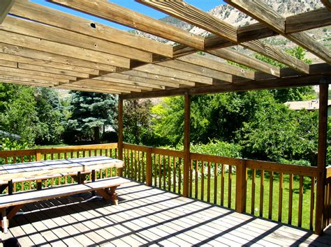 Please remember some of these instructions are particular to our deck, so you'll need to make adjustments as needed. Outdoor Space Makeover: Painted Floors & DIY Drop Cloth Shade