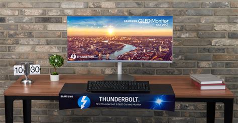 Samsung Debuts First Ever Thunderbolt 3 Qled Displays Techspot
