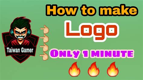 How To Make Gaming Logo Easy And Quick Only 2 Minutes Youtube