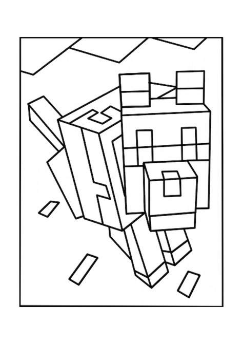 Pin On Minecraft Coloring Page