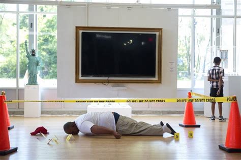 Artwork Depicting Michael Browns Body Draws Controversy Chicago Tribune