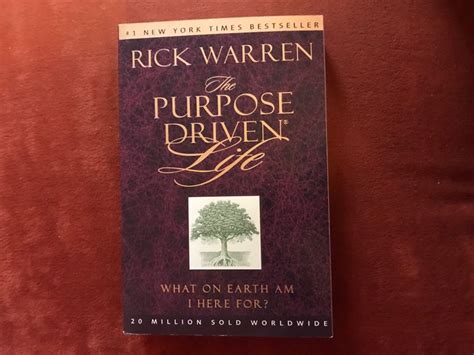 The Purpose Driven Life Rick Warren Elaines Bookstore