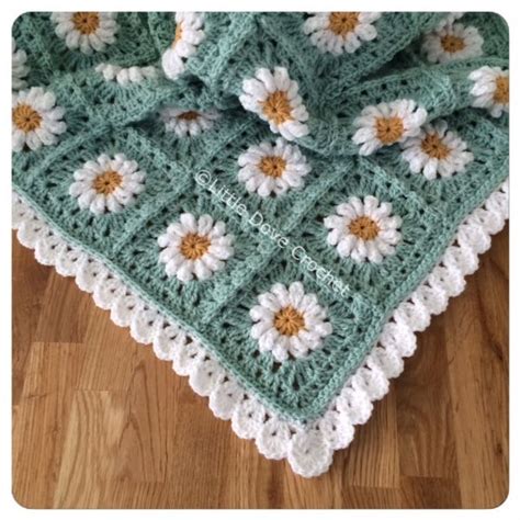 Daisy Square Crochet Pattern