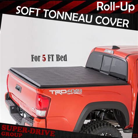 For 2016 2019 Toyota Tacoma 5 Ft 60 Short Bed Lock And Roll Up Soft