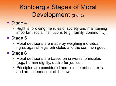 Kohlberg Three Stages Of Moral Development