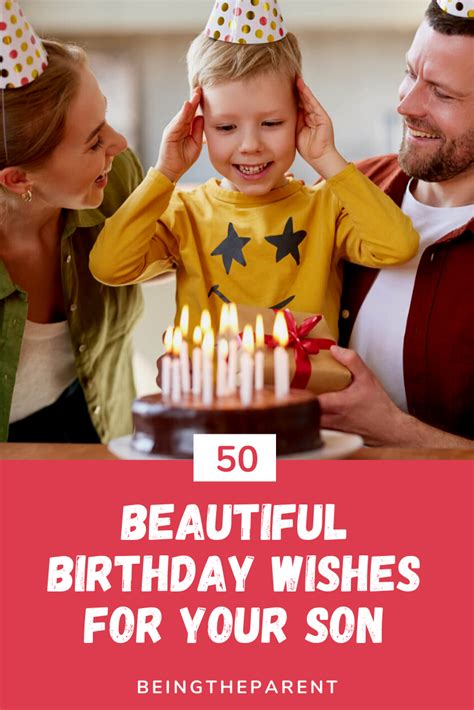 50 Beautiful Birthday Wishes For Your Son Birthday Messages For Son