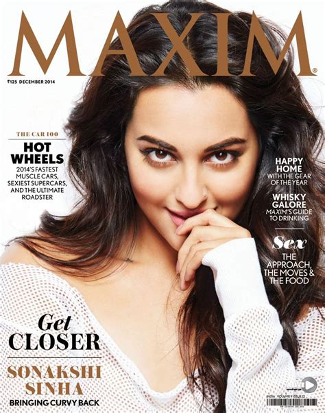 Maxim India December 2014 Digital Sonakshi Sinha Maxim Magazine