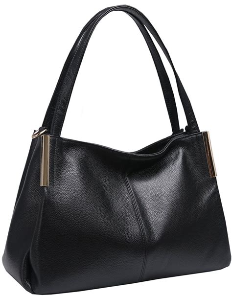 Heshe Womens Leather Handbags Top Handle Totes Bags Shoulder Handbag