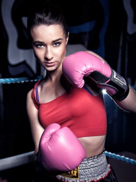 Boxing Girl Abc Exercise Workout Model Beauty Ejercicio Work Out