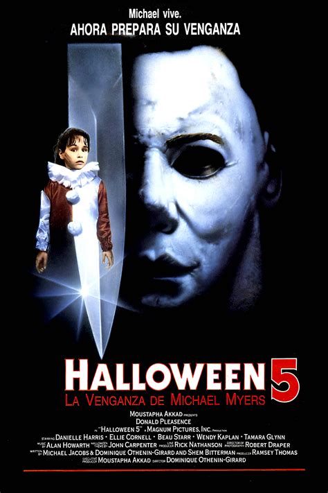 Halloween 5 The Revenge Of Michael Myers 1989 Posters — The Movie Database Tmdb