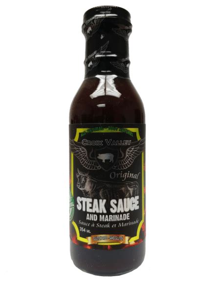 Croix Valley Original Steak Sauce And Marinade Lumberjack Distributor Canada