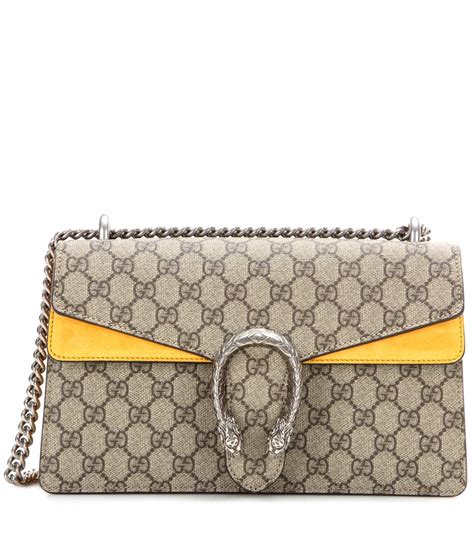 These pretty gucci bags are all under $1,000. Gucci Dionysus Gg Supreme Small Coated Canvas And Suede ...