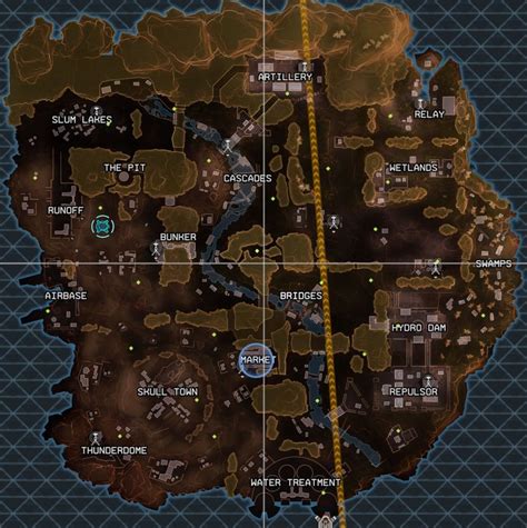 Apex Legends Kings Canyon Map World Map