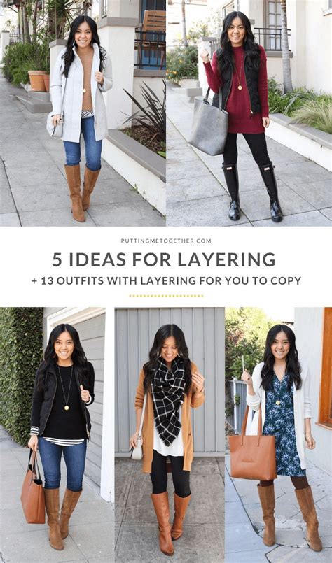 5 Ideas For Layering 13 Outfits With Layering For You To Copy