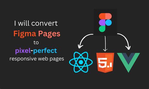 Convert Your Figma Pages To Pixel Perfect Html React Js Vue Js Web Hot Sex Picture