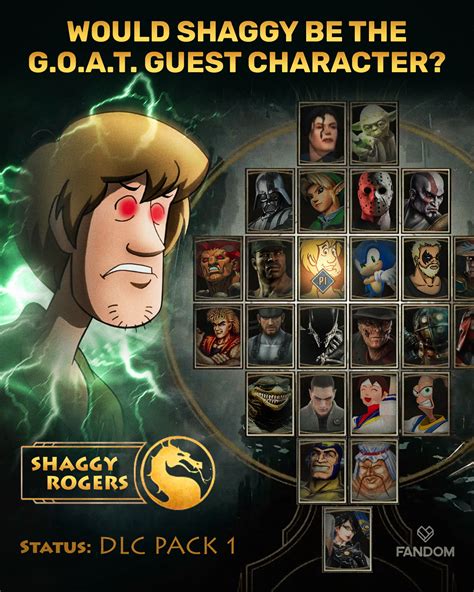 Shaggy Rogers Mortal Kombat 11 Femdom