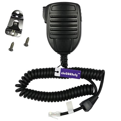 Abcgoodefg Mh 67a8j Handheld Speaker Microphone Mic For