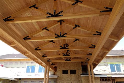 Custom Heavy Timber Trusses | Glulam or Solid Sawn Wood