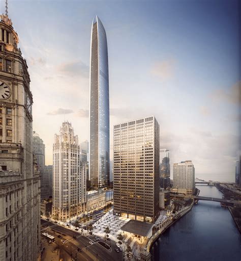 Chicagos Second Tallest Skyscraper Planned Beside Tribune Tower Free